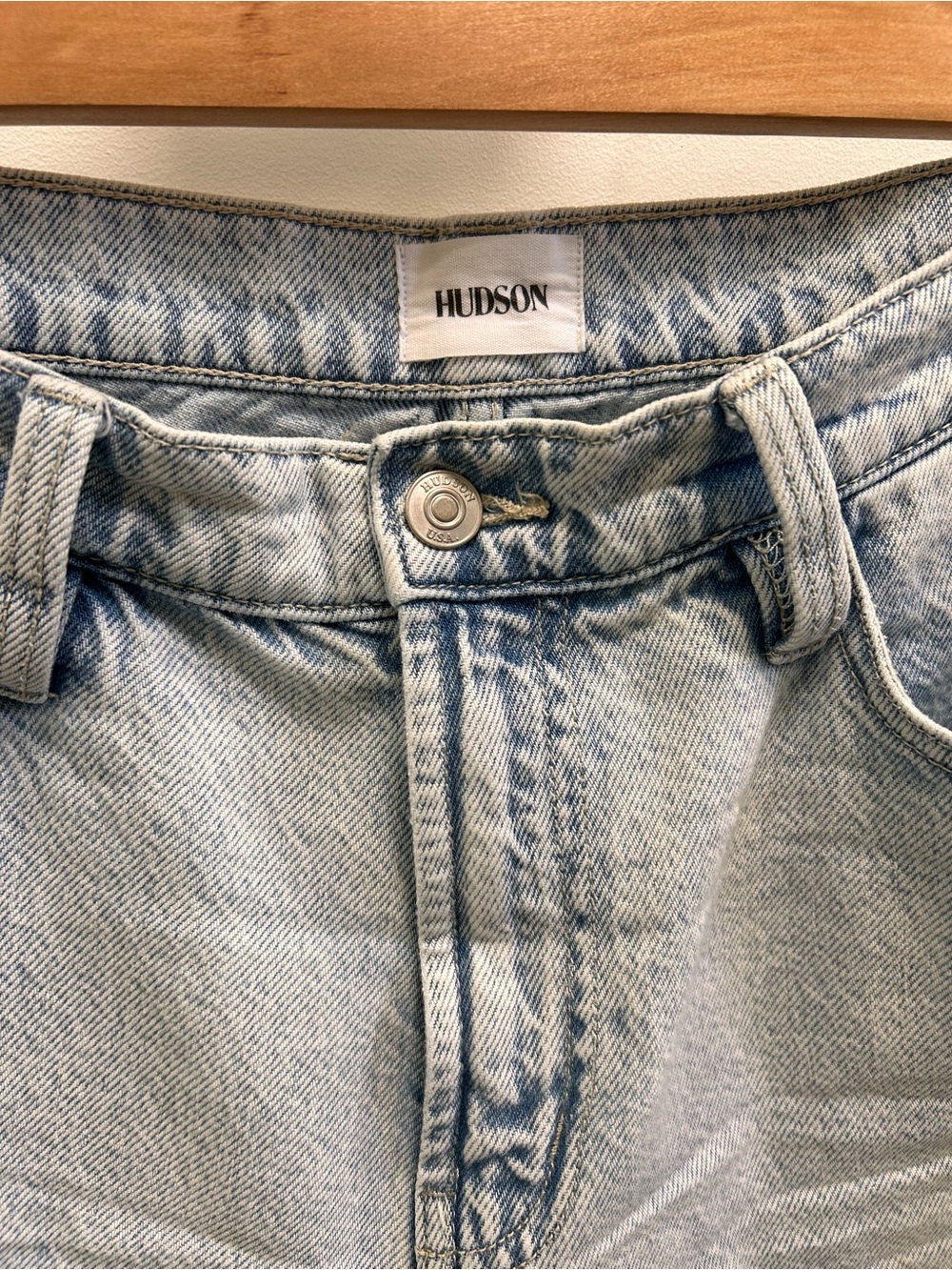 Hudson Jeans Noa High Rise Straight Leg Ankle Crop Jeans size 28 - Picture 3 of 5